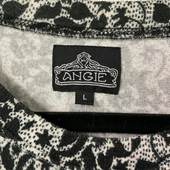 Angie floral contour midi dress with pockets size large - Picture 2 of 8